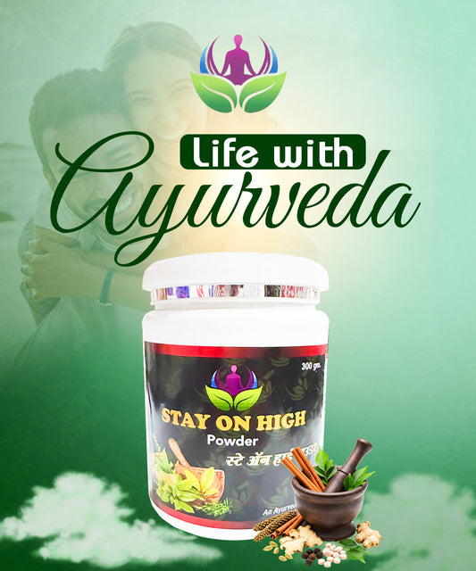 Stay On High Powder – Ayurvedic Energy & Vitality Booster for Strength, Stamina & Wellness